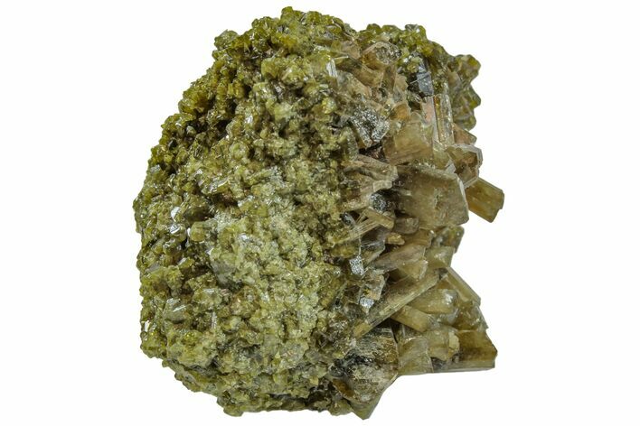 Clinozoisite Crystal Cluster - Peru #169638